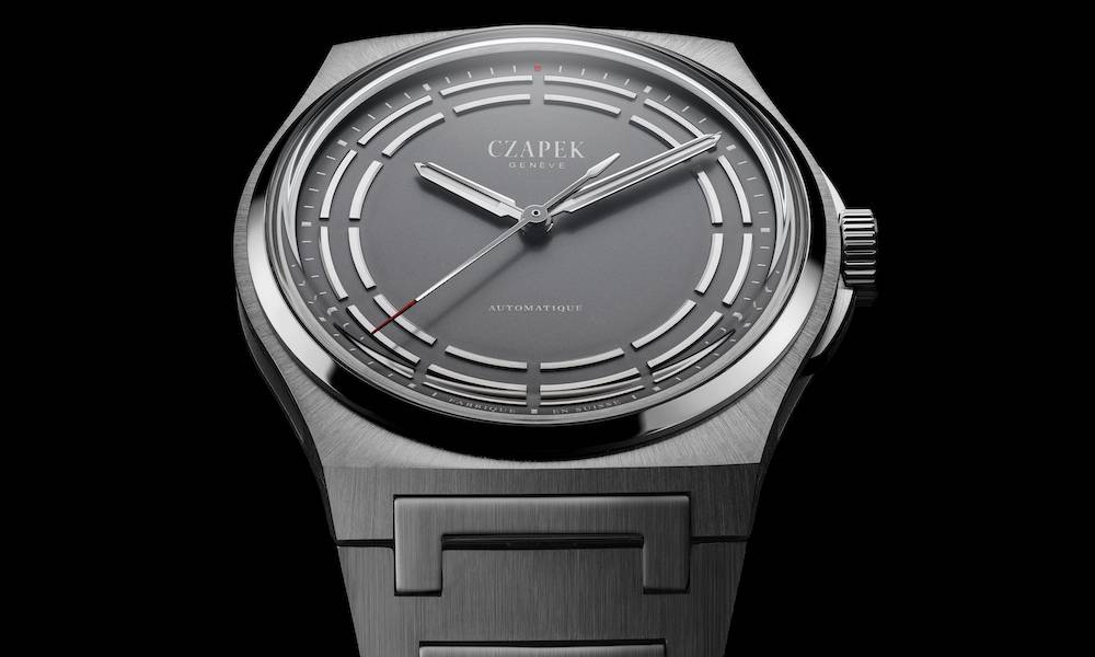 Czapek Antarctique Titanium Dark Sector cover